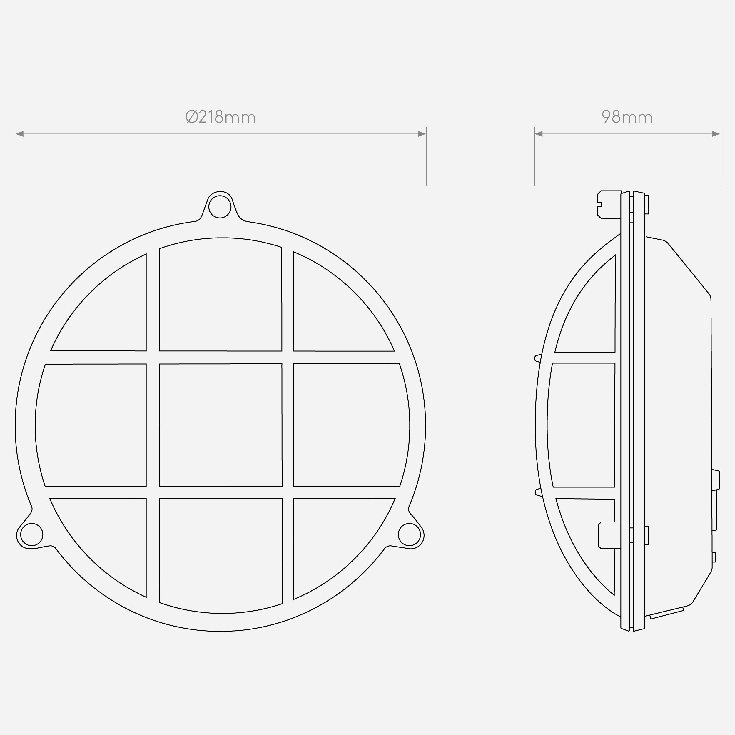 Уличный светильник Astro Lighting Thurso Round фото 4