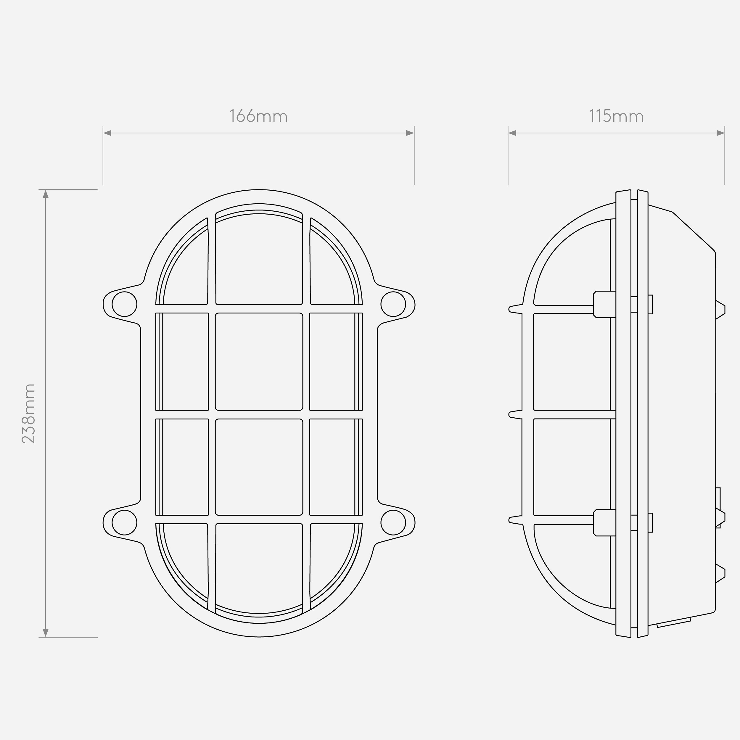 Уличный светильник Astro Lighting Thurso Oval фото 6