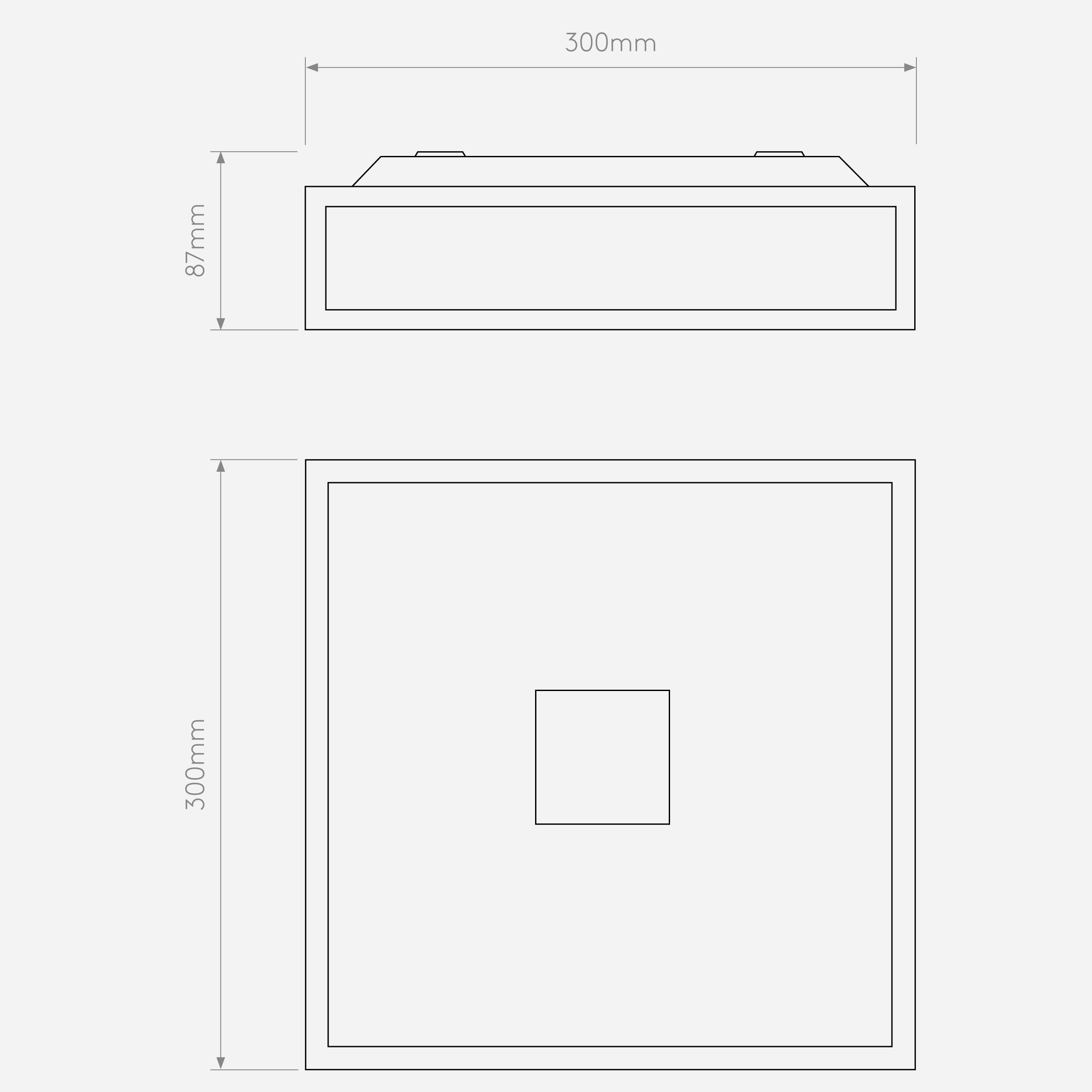 Потолочный светильник Astro Lighting Mashiko 300 Square LED фото 7