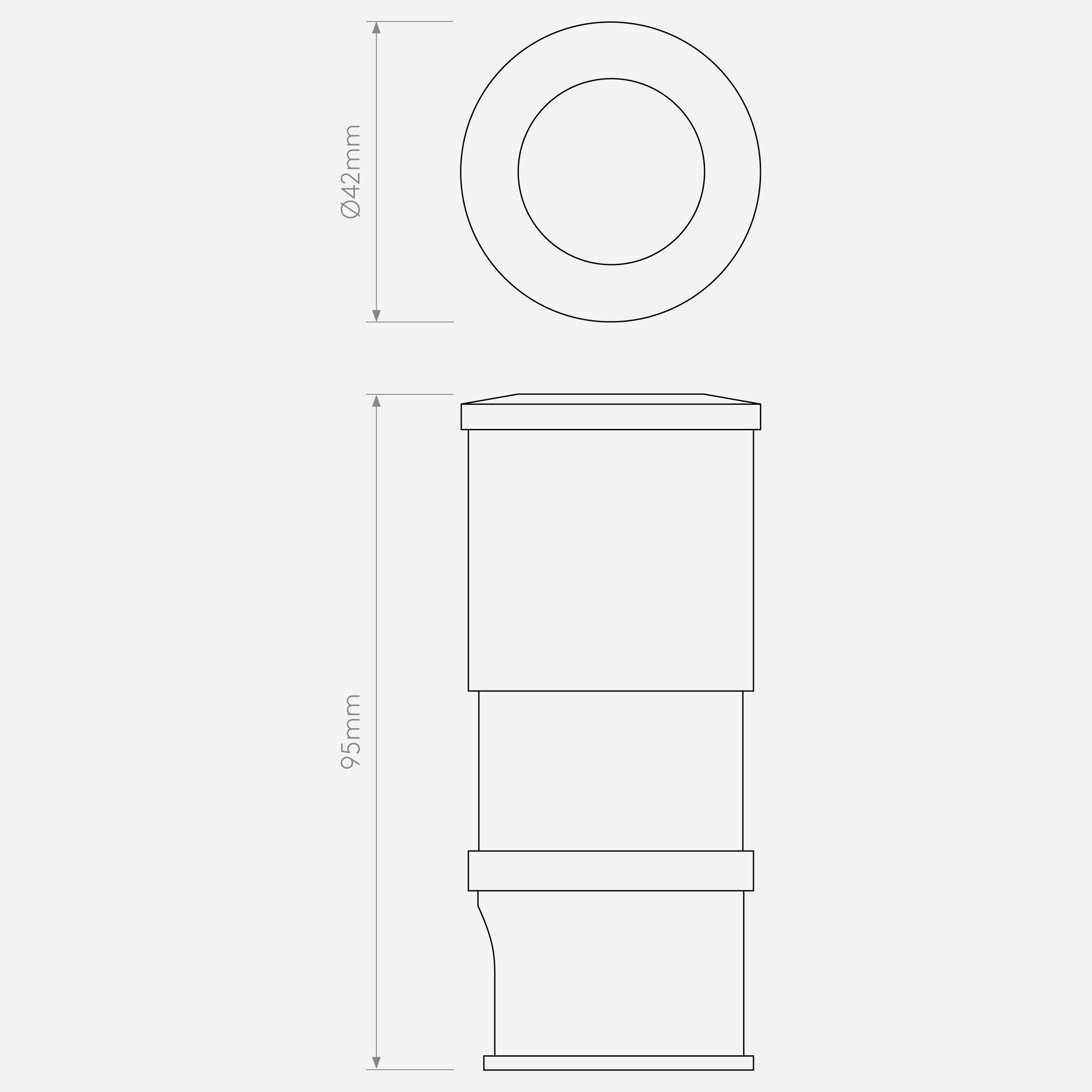 Уличный грунтовый светильник Astro Lighting Terra 42 LED фото 3